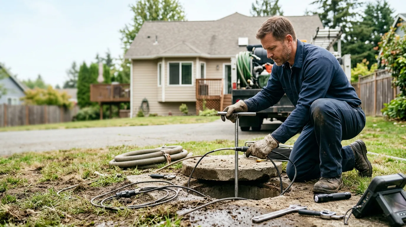 Septic Tank Pumping in Homeland, CA